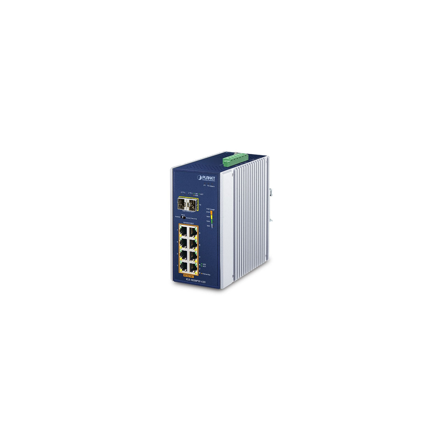 PLANET IGS-1020PTF-12V