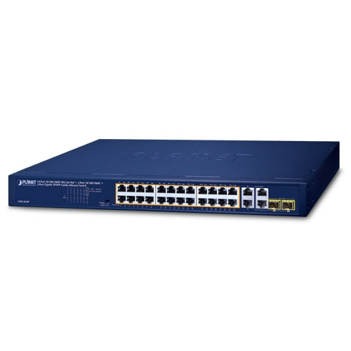 Switch Gigabit PoE++ 802.3at